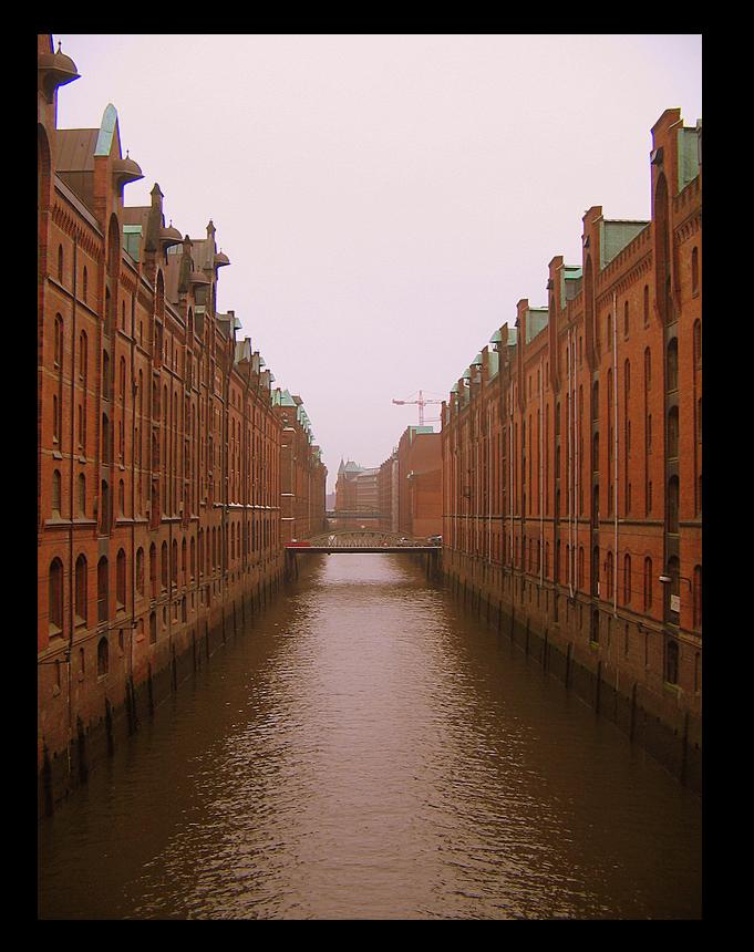 Die Speicherstadt von Hamburg