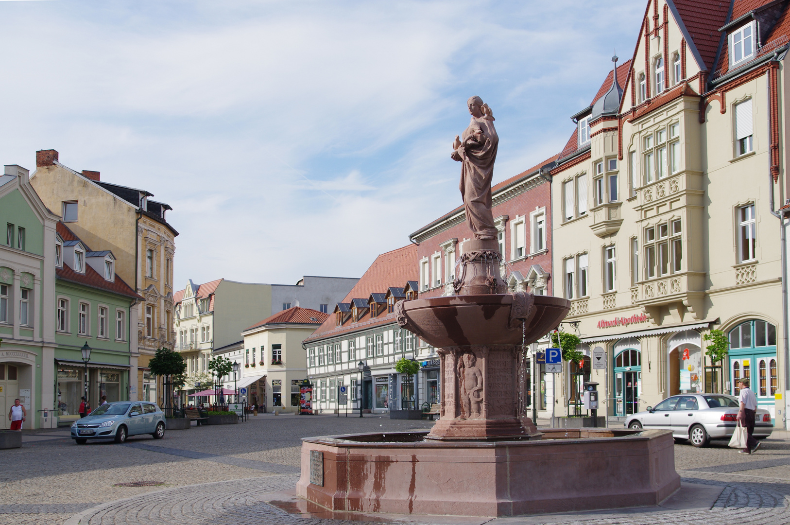 Die Sperlingsida in Stendals Innenstadt