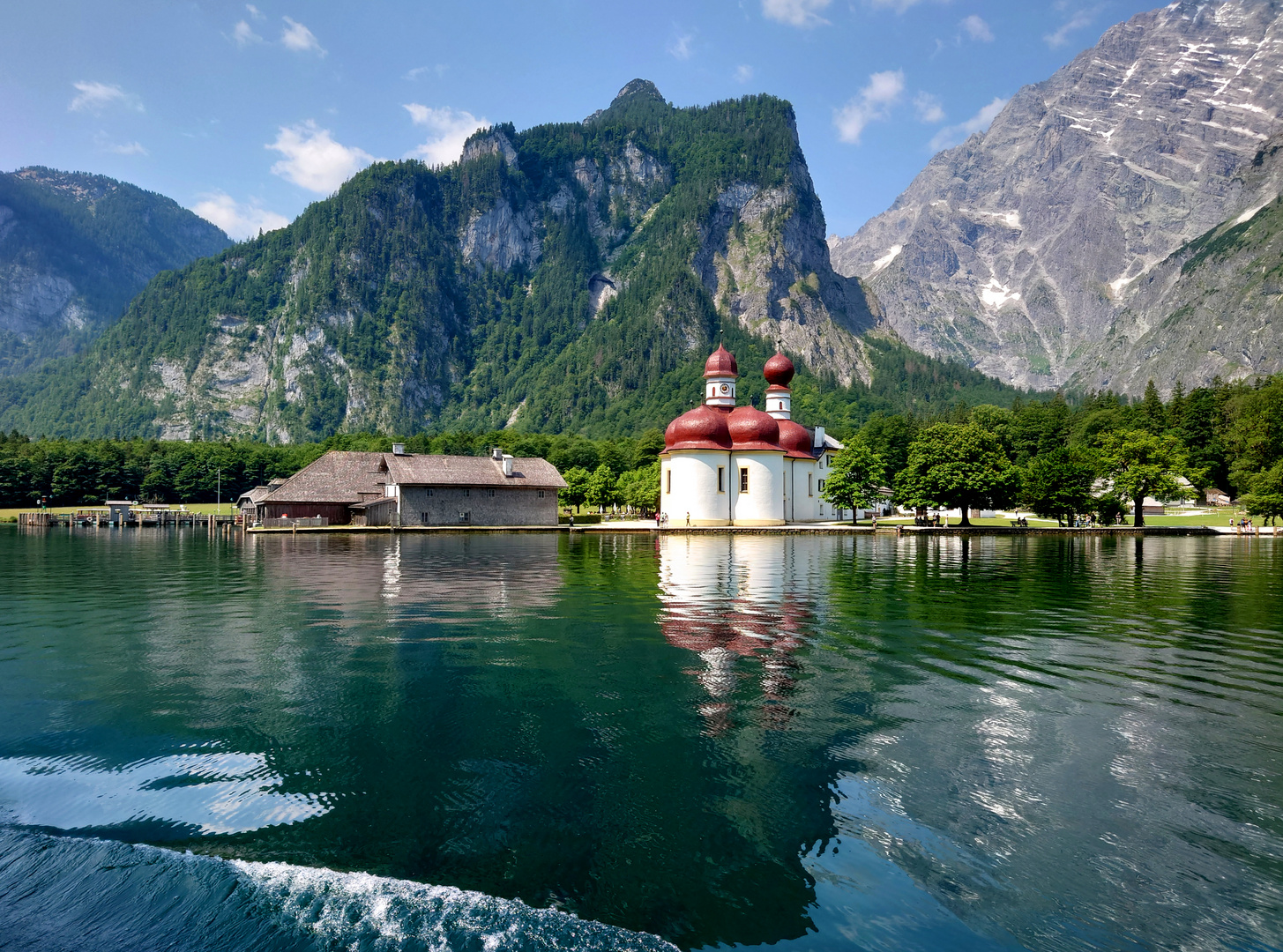 Die Spiegelung am Königssee