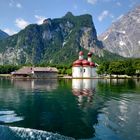 Die Spiegelung am Königssee