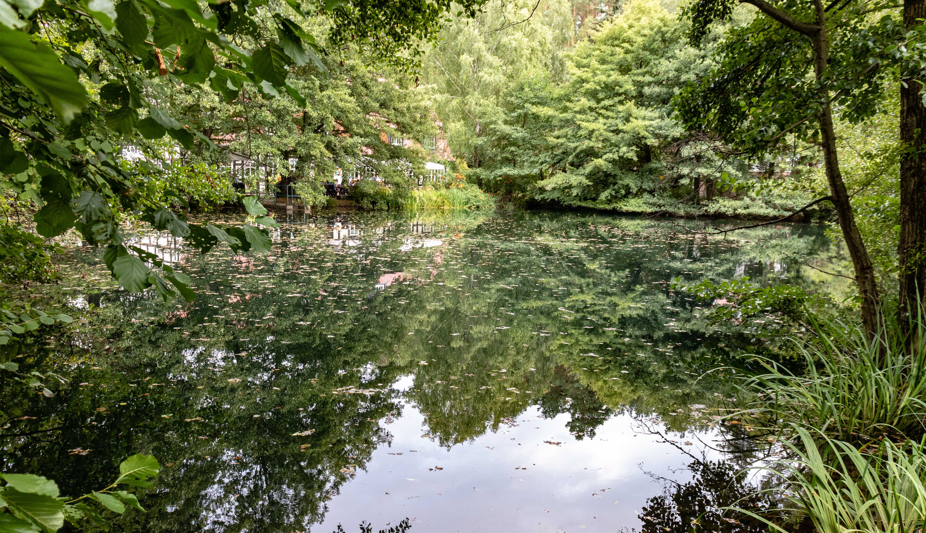 Die Spiegelung im Wasser