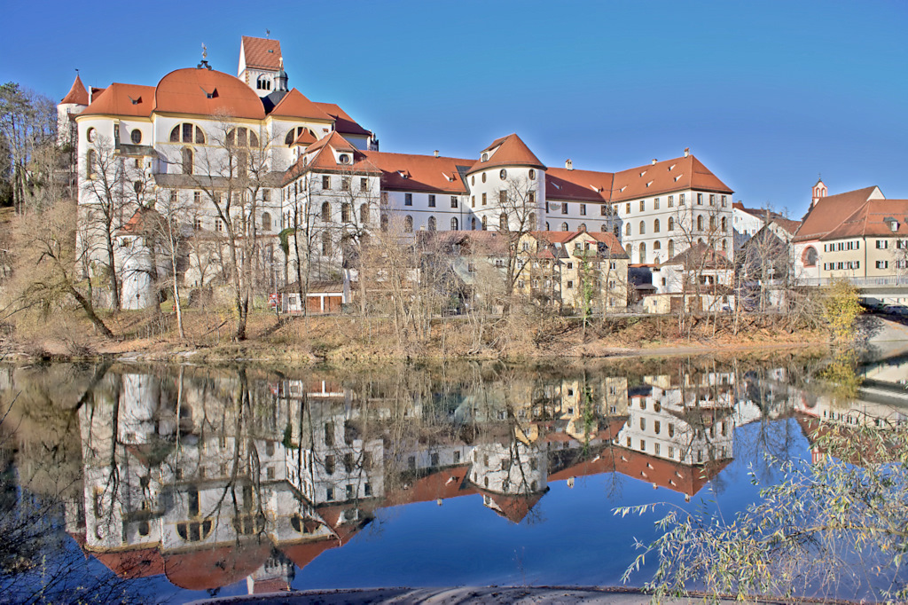 Die Spiegelung! Kloster Füssen