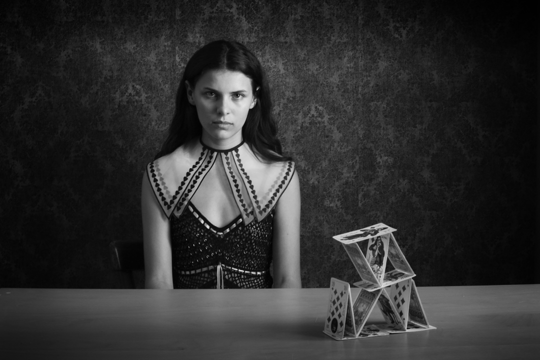 Die Spielerin Foto & Bild konzept fotografie, konzeptkunst