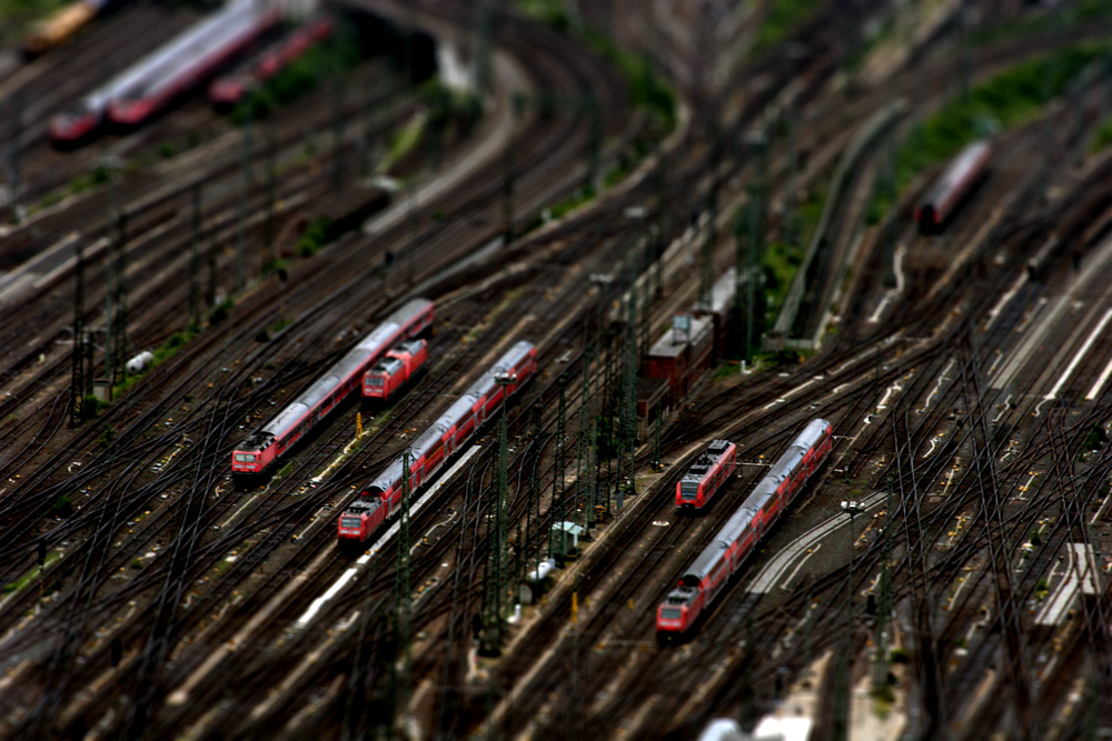 Die Spielzeug Eisenbahn