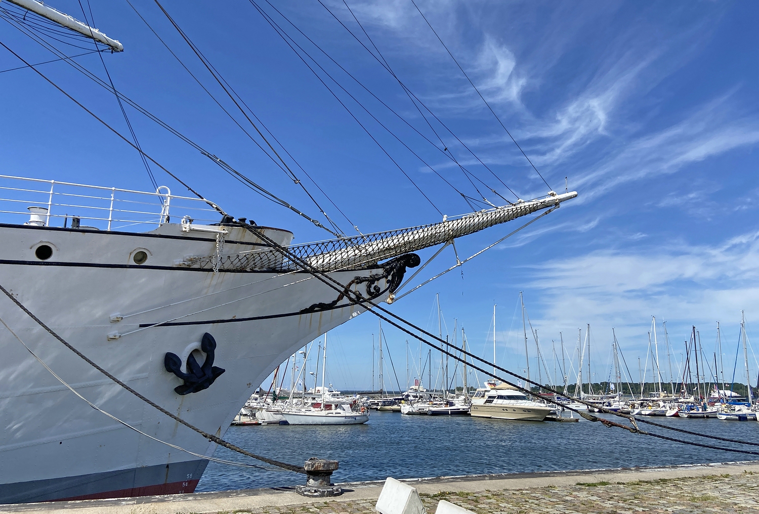 Die Spitze der Gorch Fock 1