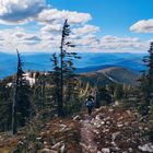 Die Spitze von Mt. Henry, Montana