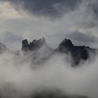 Die Spitzen der Dolomiten....