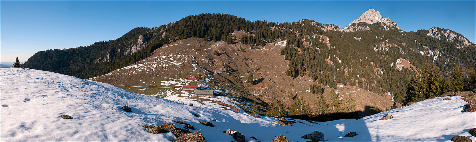 Die Spitzing Alm am Wendelstein