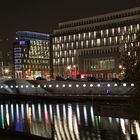 Die Spree beim Paul-Löbe-Haus mit dem ehemaligen Mauerverlauf.