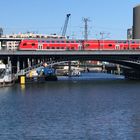 die Spree Bln. Friedrichstraße