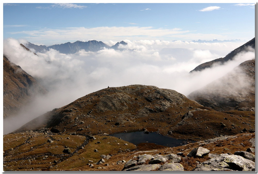 Die Spronserseen im Naturpark Texelgruppe (Südtirol)