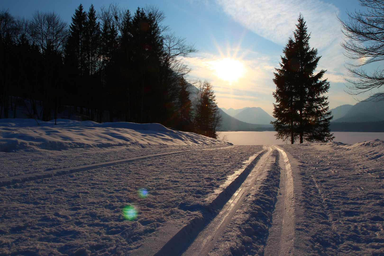 Die Spur zum See