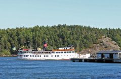 Die S/S Stockholm auf Sonntagsbrunchfahrt