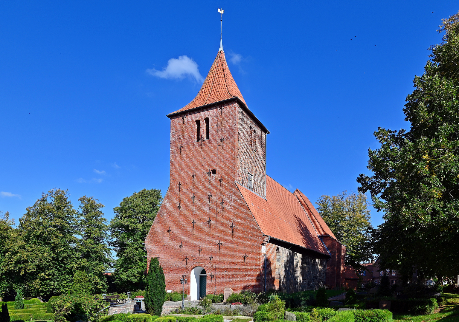 Die St. Catharinen Kirche in Westensee