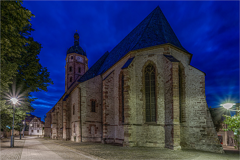 Die St. Jacobikirche in Sangerhausen
