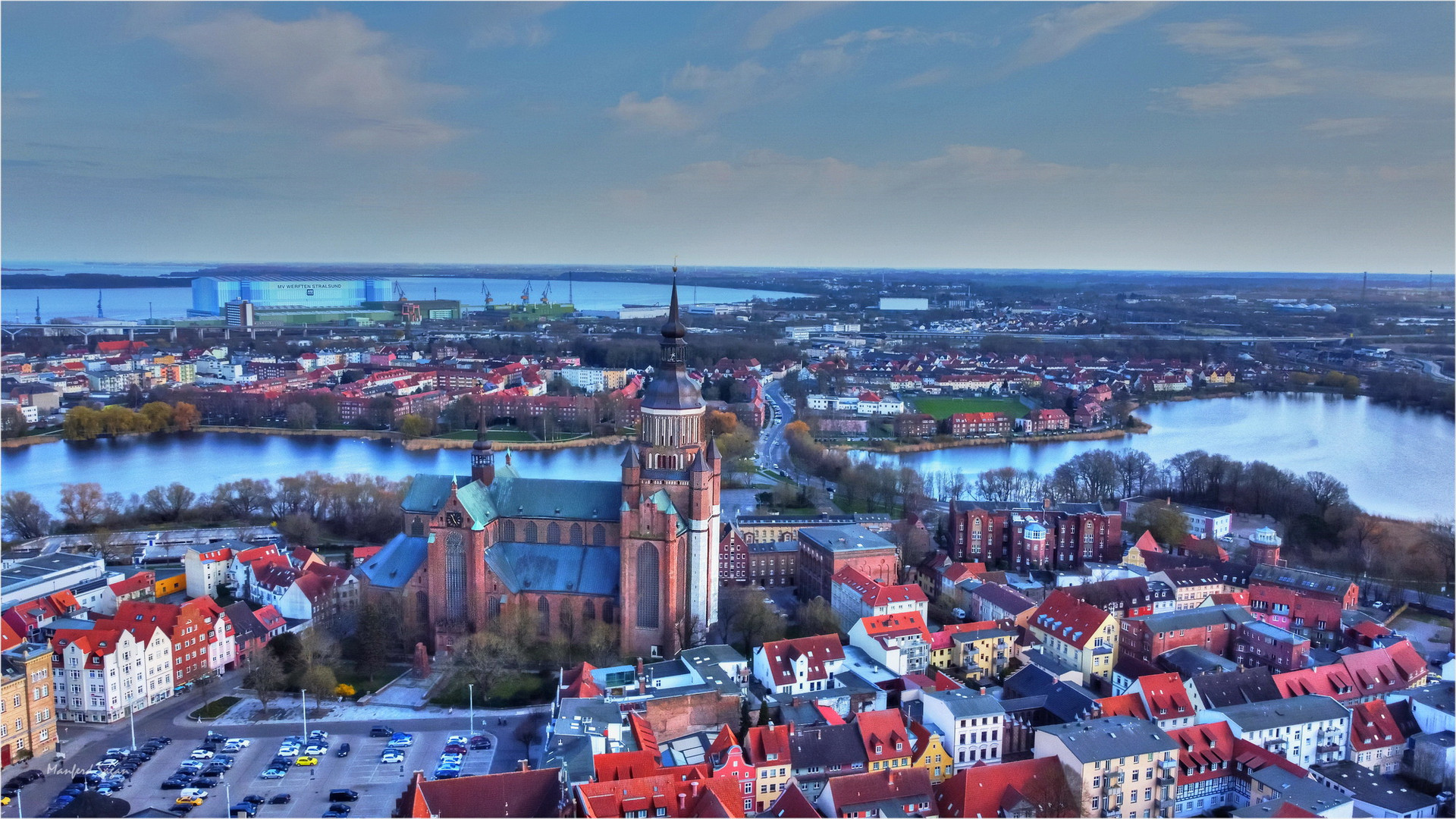 Die St-Marien-Kirche zu Stralsund... 