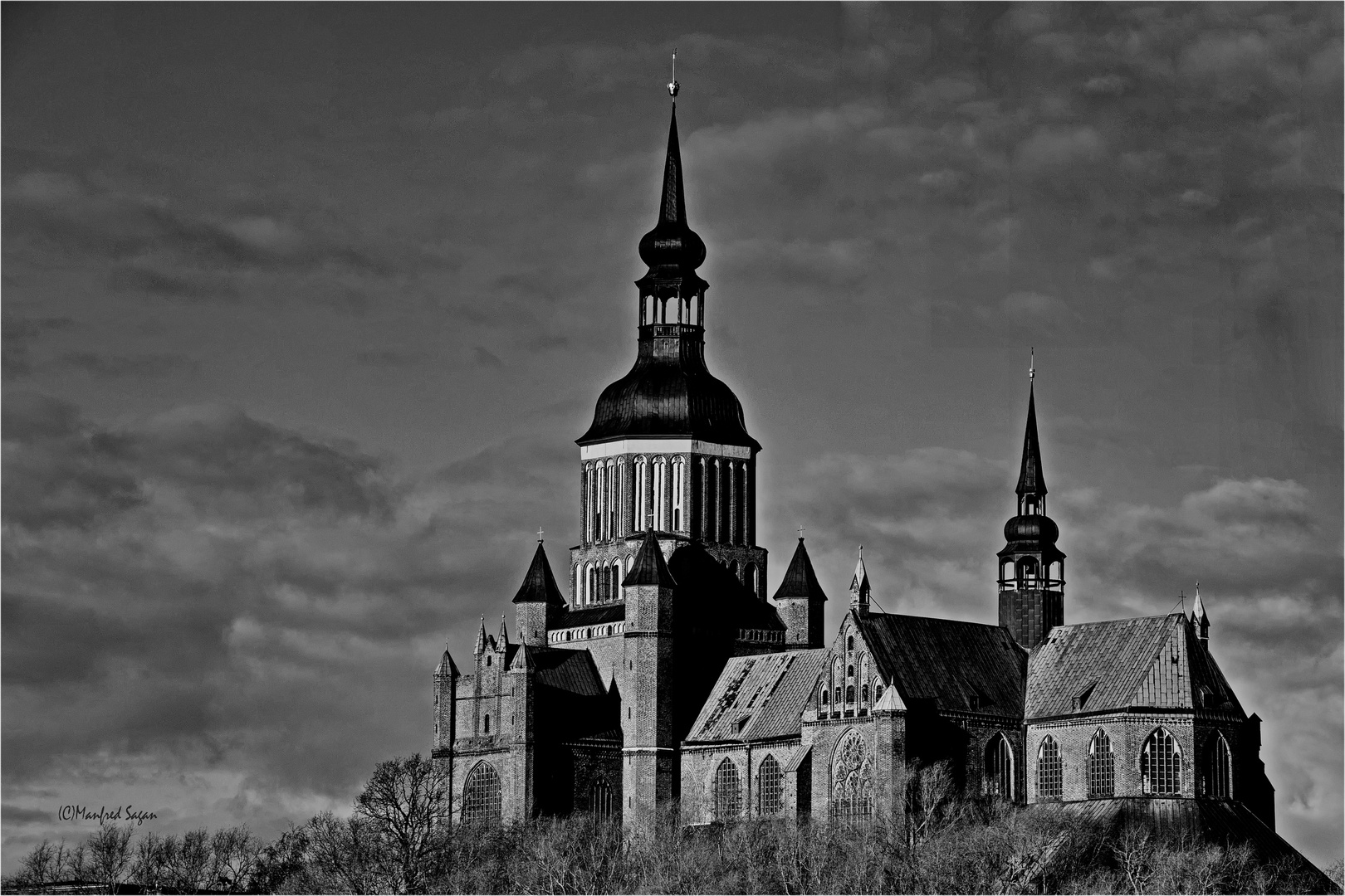 die St. Marien Kirche zu Stralsund 