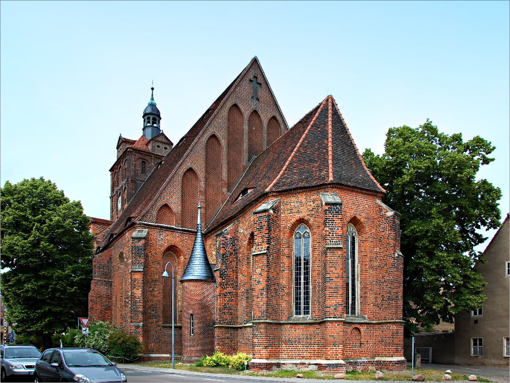 die St. Marienkirche in Dommitzsch