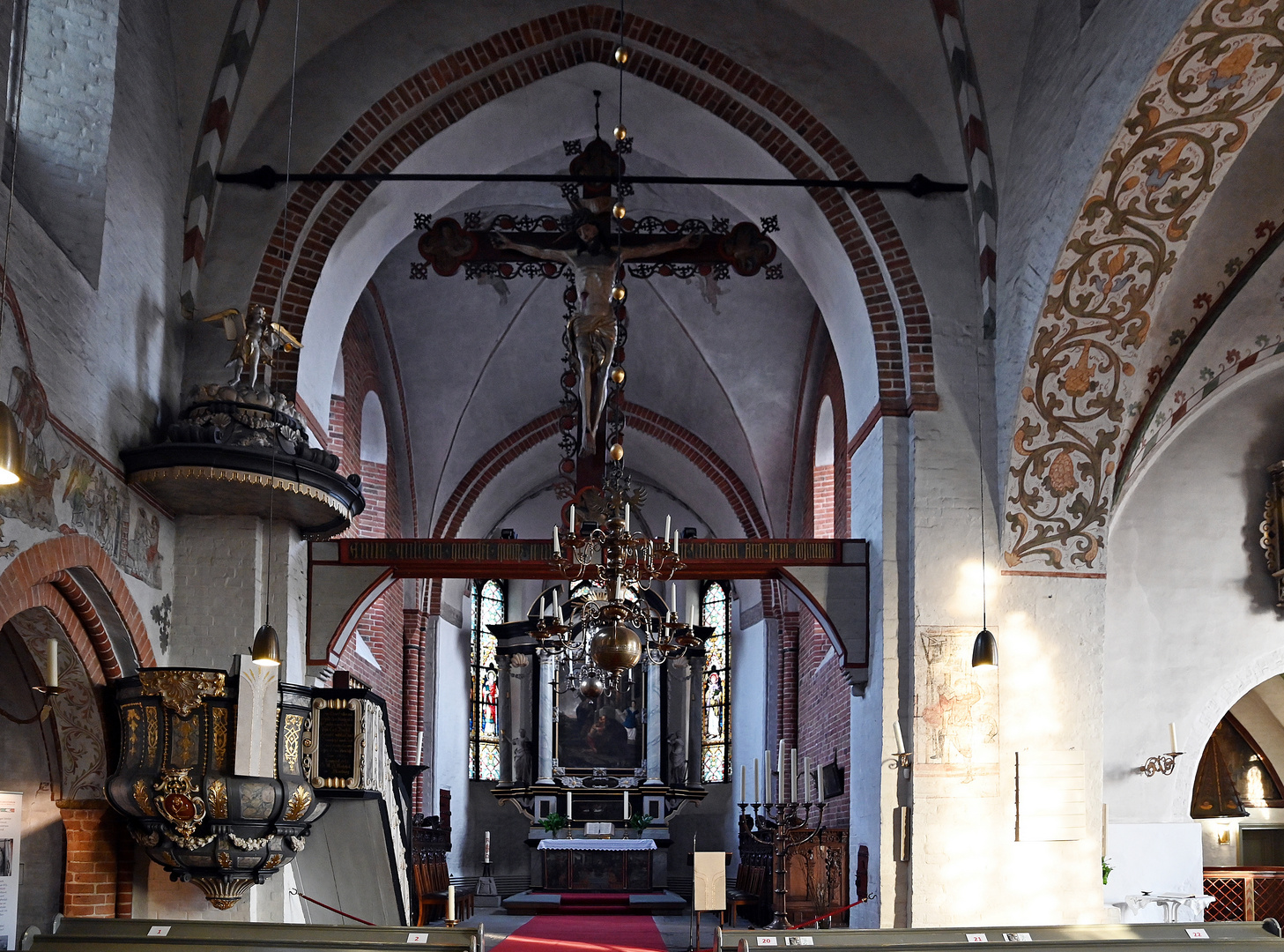 Die St. Nicolai-Kirche in Mölln und Till Eulenspiegel