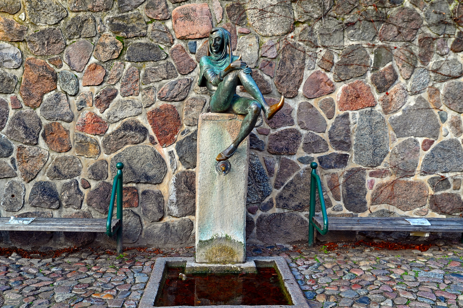 Die St. Nicolai-Kirche in Mölln und Till Eulenspiegel