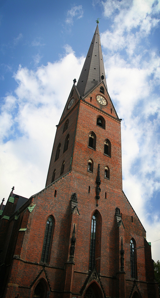 Die St. Petri Kirche in Hamburg