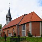Die St. Vinzenz Kirche zu Odenbüll auf Nordstrand