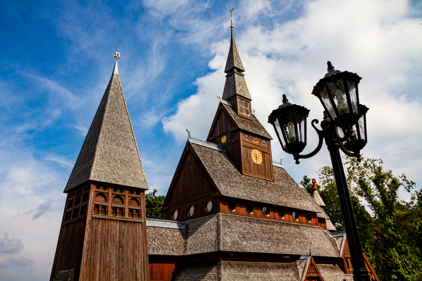 Die Stabkirche bei Hahnenklee - Bockswiese