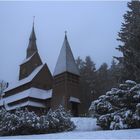 Die Stabkirche in Hahnenklee