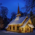 Die Stabkirche Stiege (1)