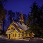 Die Stabkirche Stiege (2)