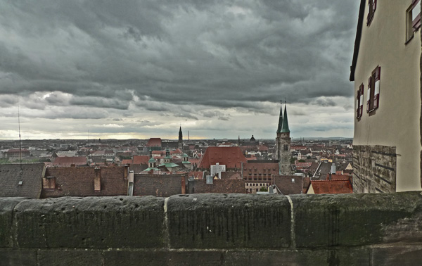 Die Stad bei Regen