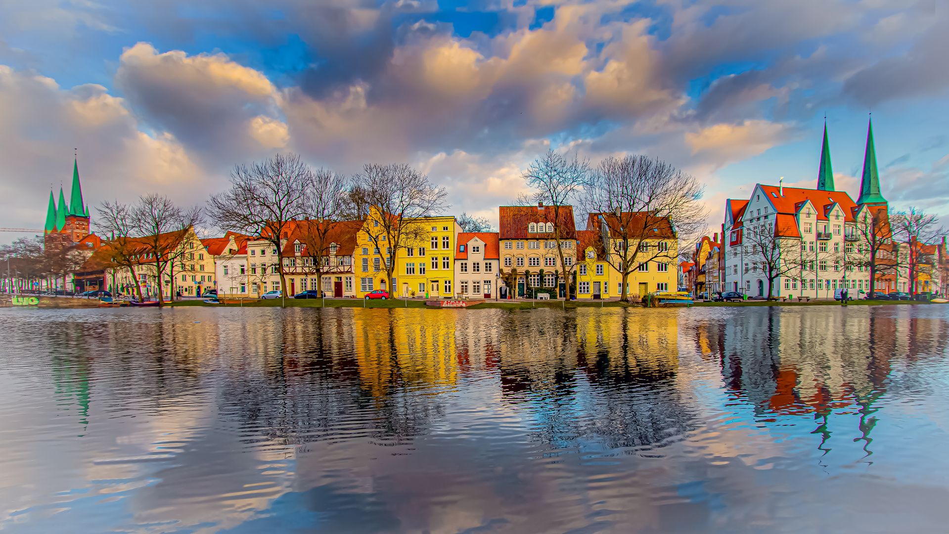 die Stadt am Fluss