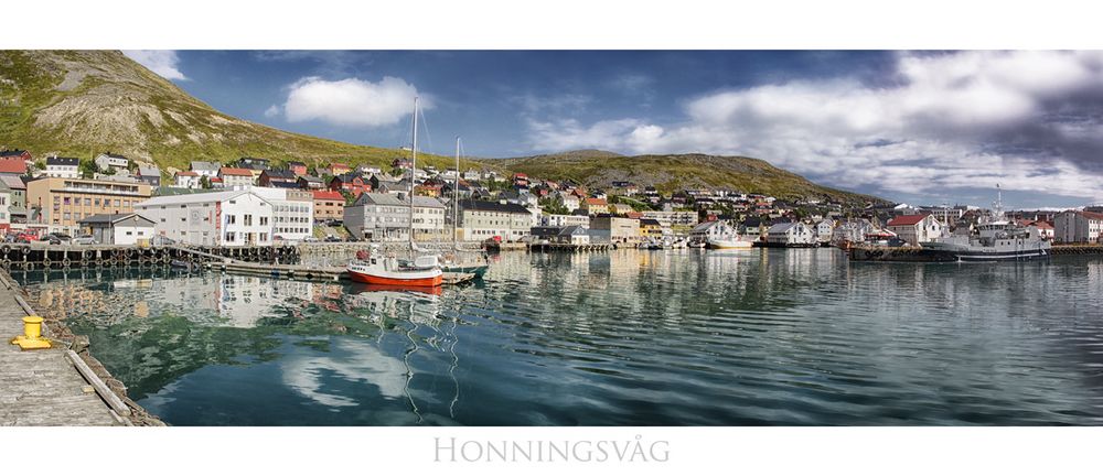 Die Stadt am Nordkap