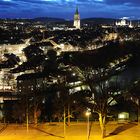 Die Stadt Bern in der "blauen Stunde"