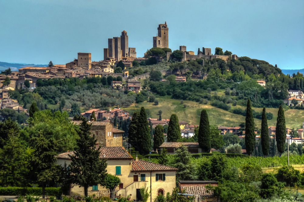 Die Stadt der Türme-San Gimignano