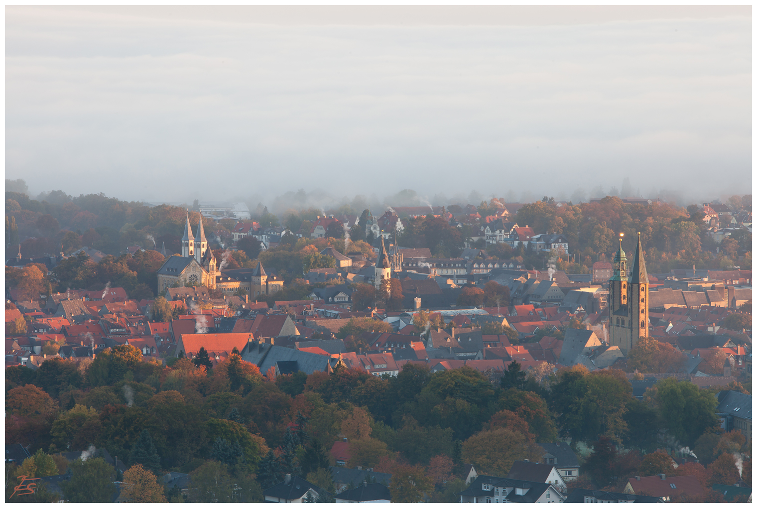 Die Stadt erwacht....