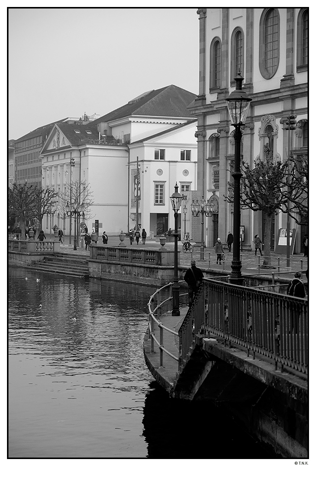 Die Stadt im Winter