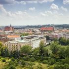 Die Stadt Krakau in Polen