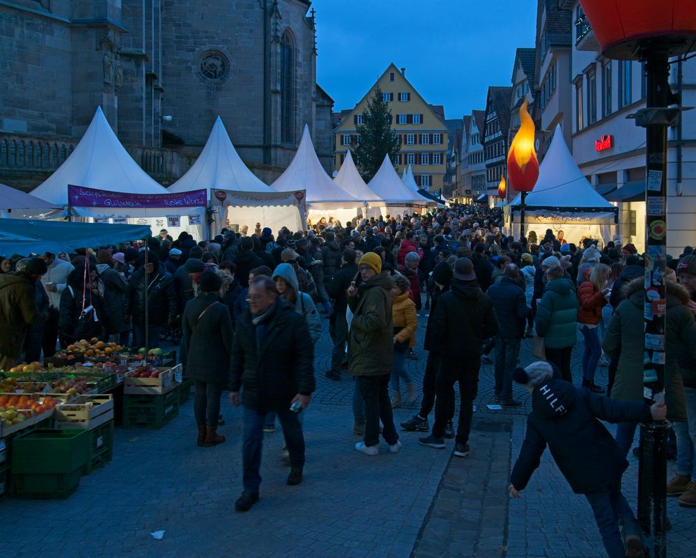 Die Stadt läuft voll