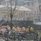 Die Stadt Leiden im Holland