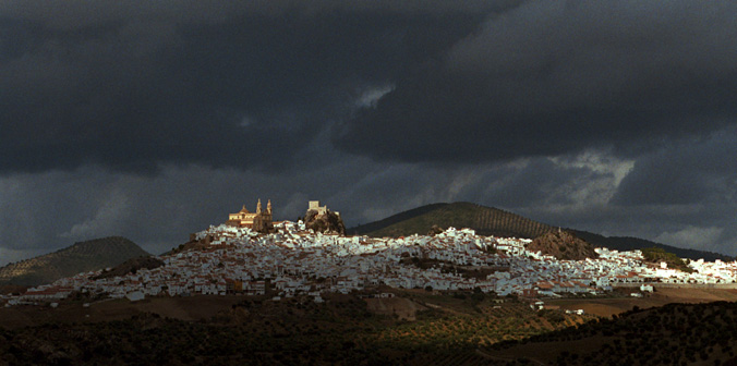 Die Stadt Olvera, Andalusien, Spanien von P. Bruggemans 