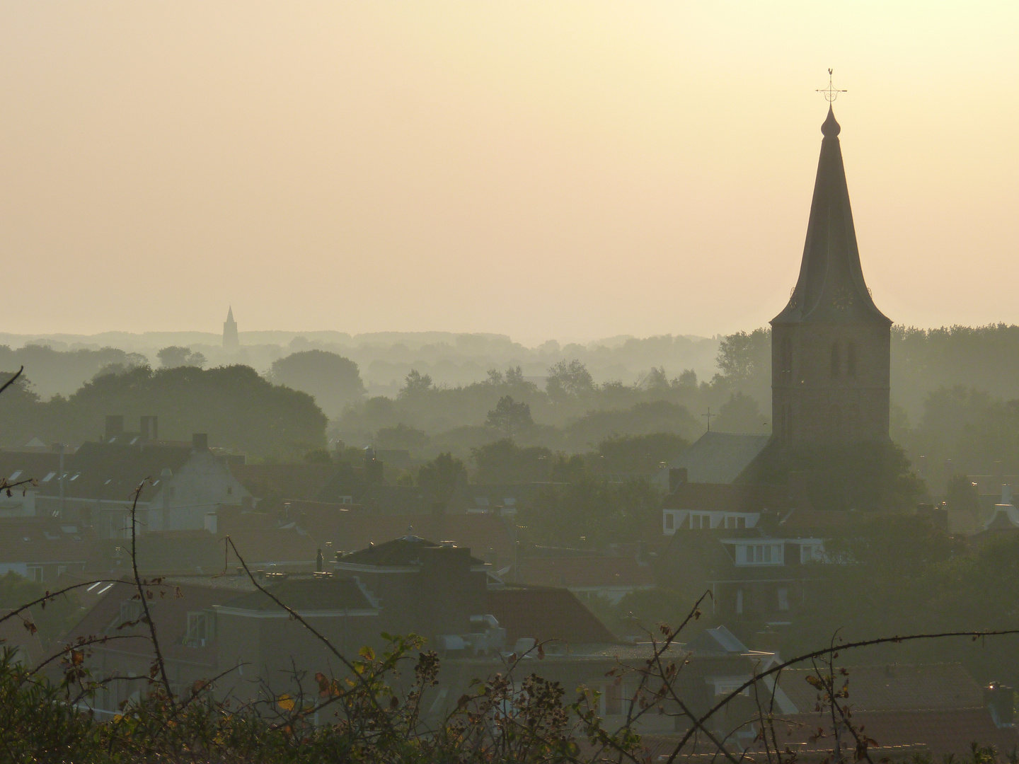 Die Stadt schläft noch ....