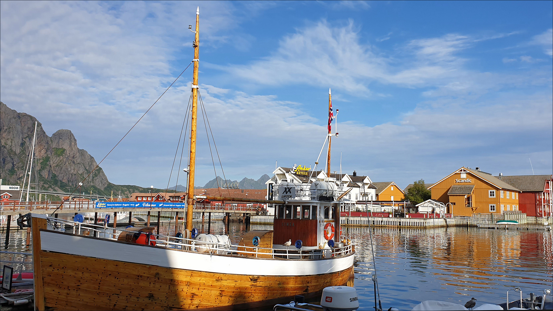 die Stadt Svolvaer