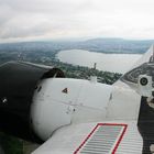 Die Stadt Zürich vom See her gesehen.