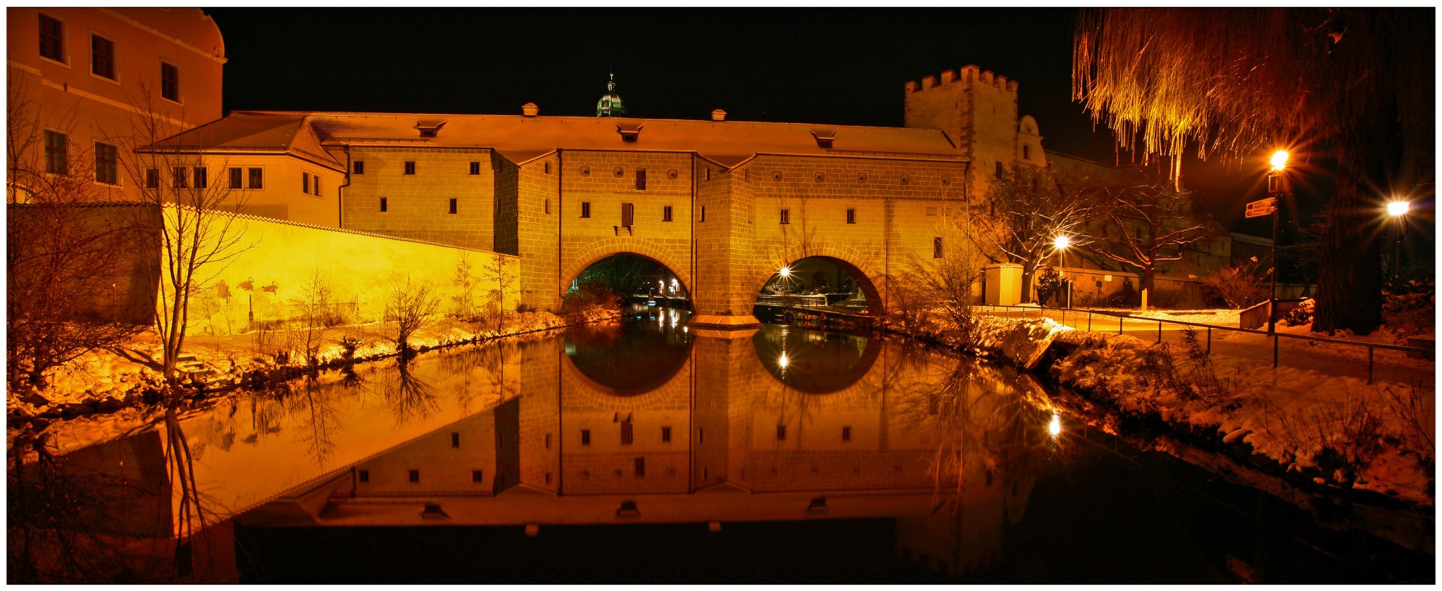 Die Stadtbrille, das Wahrzeichen von Amberg