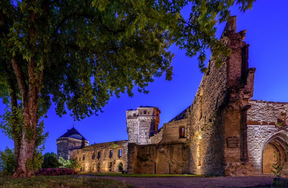 Die Stadtburg Andernach ...