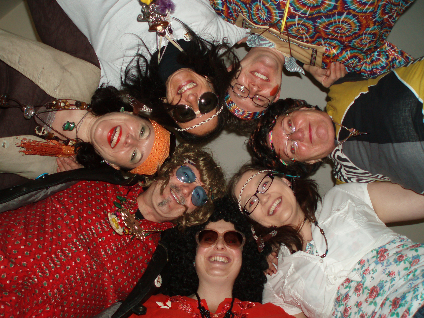 Die Stadtgemeinde-Hippies im Fasching 2012