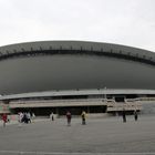 Die Stadthalle von Kattowitz, genannt das UFO.