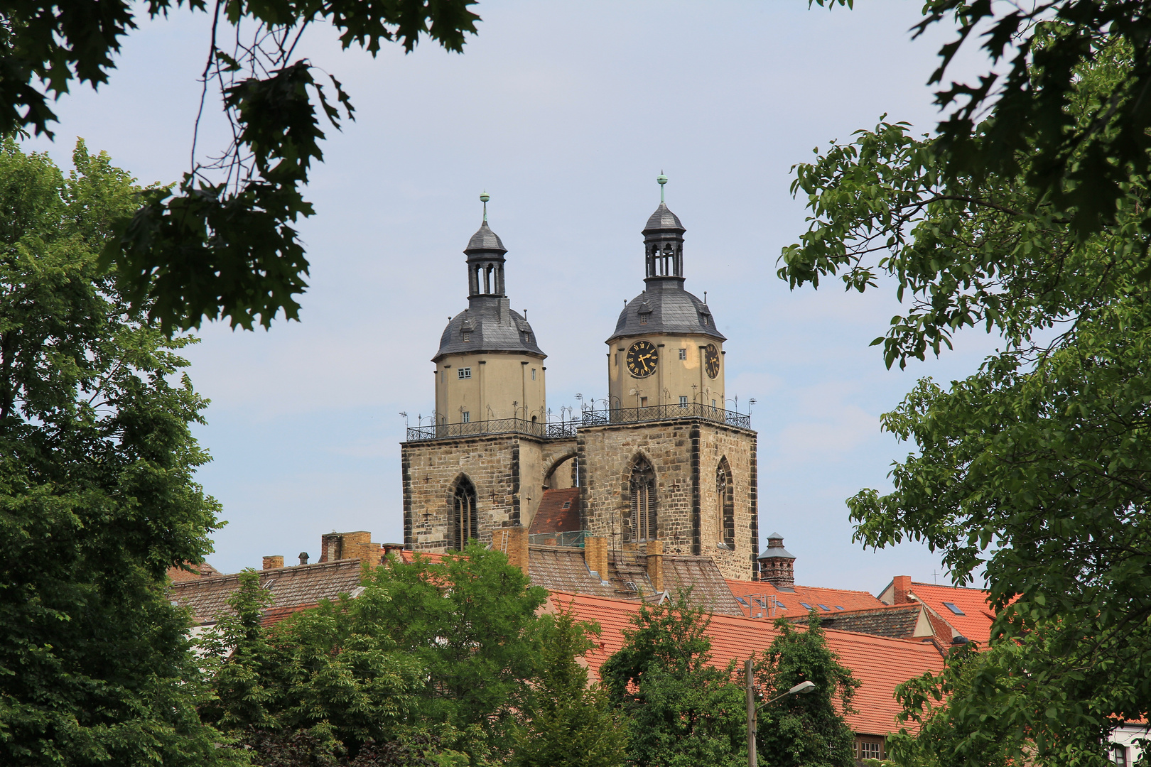Die Stadtkirche der Lutherstadt Wittenberg Foto & Bild ...