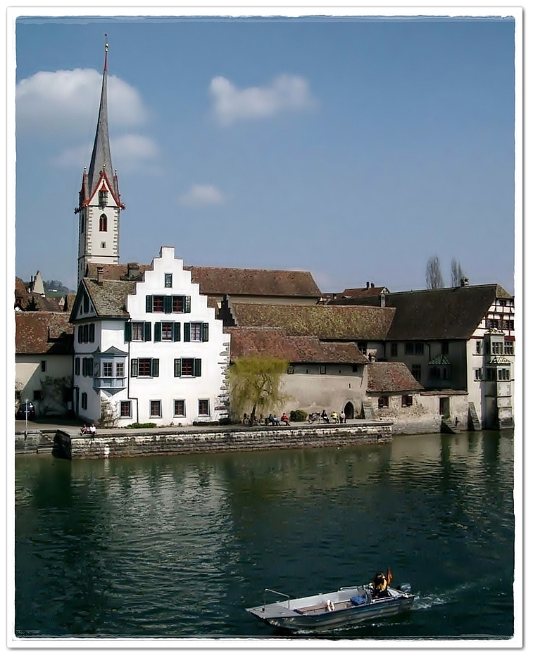 Die Stadtkirche der Reformierten Kirchgemeinde Stein a. Rhein